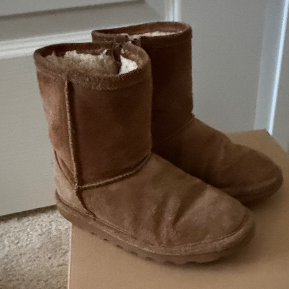 BearPaw Brown Kids Rain & Snow Boots